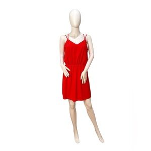 Banana Republic Red cutout dress Size 8